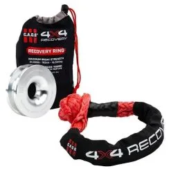 CAOS Recovery Gear CAOS 14T Soft Shackle + 4" Winch Ring -Carbon Offroad Sales 0G5coJjiYzDE8xsUMoJ 26q54