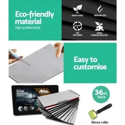Weisshorn Car Sound Deadener Butyl Noise Insulation Self-adhesive 32CM X 50CM X 36PCS -Carbon Offroad Sales 0IVk LDL8aeVUfbMkgqlosjnk