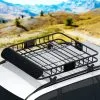 Giantz Universal Car Roof Rack Basket Luggage Carrier 111cm -Carbon Offroad Sales 1e ZOyaHbwODCrA7zXsmjgrEE