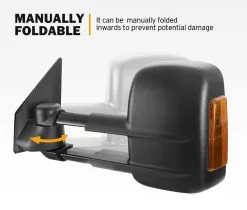 San Hima Pair Extendable Towing Mirrors For Toyota Landcruiser 200 Series 2007-2021 With Indicator -Carbon Offroad Sales 1zA9Kdu4dBRGpx3 Cwxxub6tc