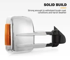 San Hima Extendable Towing Mirrors Fit Nissan Navara D23 NP300 2015-On Chrome -Carbon Offroad Sales 3 FhL71q PNID Pe UcKCNy5Q