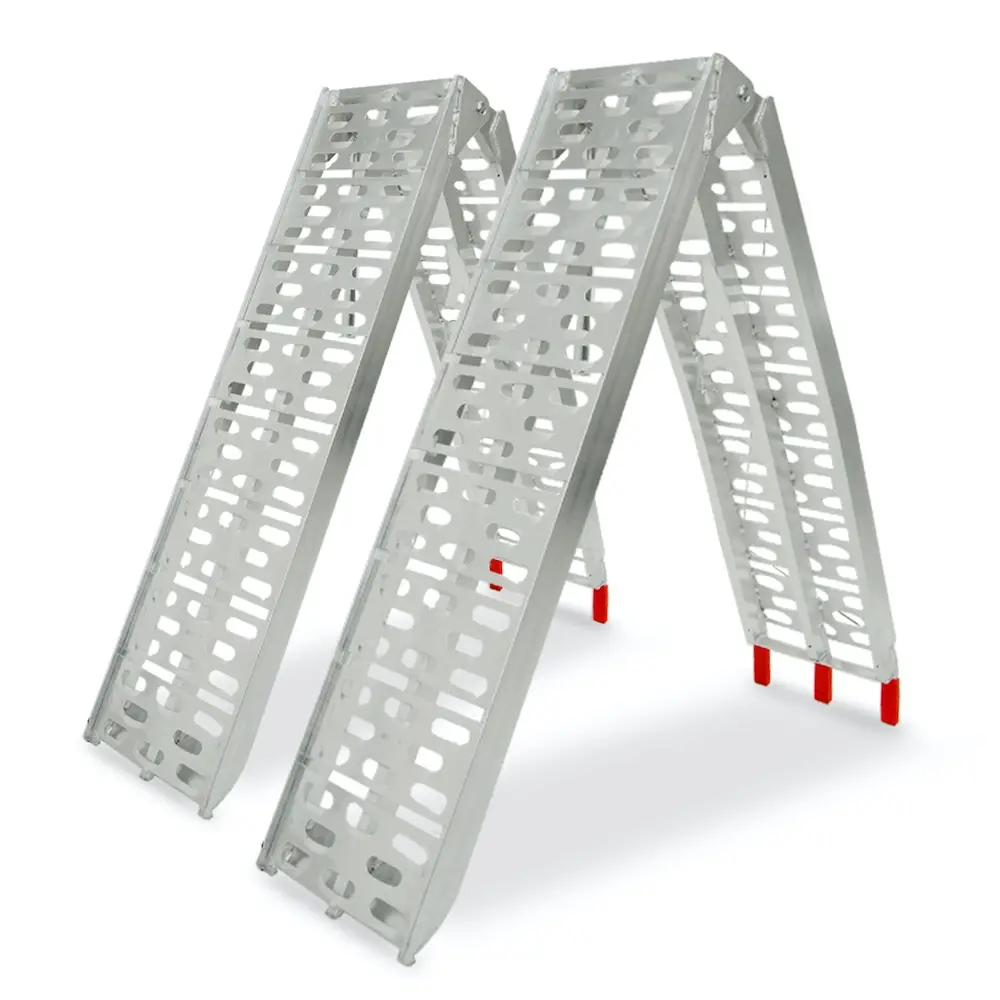 Kartrite 2x Aluminium Folding Loading Ramps ATV Motorbike 3 Kartrite 2x Aluminium Folding Loading Ramps ATV Motorbike