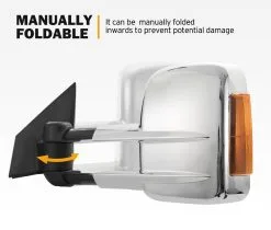 San Hima Pair Extendable Towing Mirror For Mazda BT-50 2012 To Mid-Year 2020 W/ Indicators -Carbon Offroad Sales 3RaTc8k6HqHlpf4uVsse3iW5w