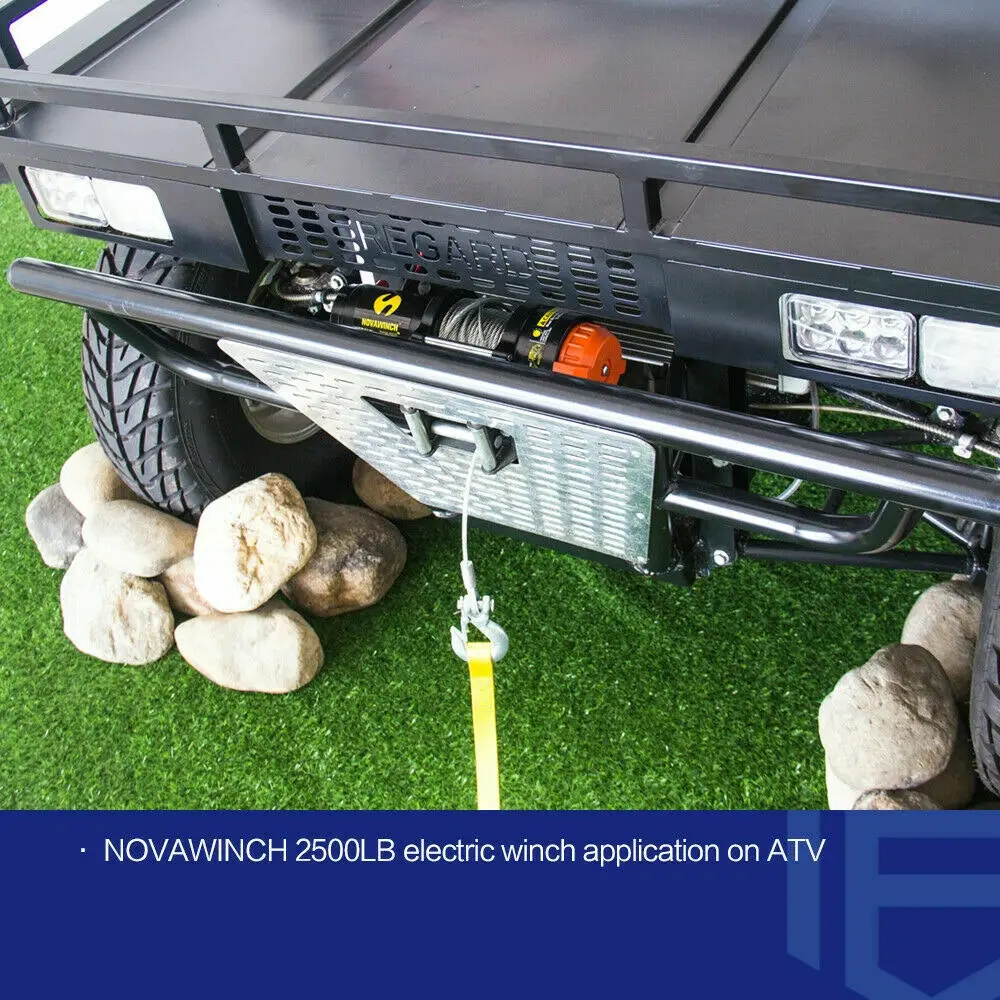 Novawinch T Series Nvt3500 3500lb Electric Winch For Atv And Utv With Steel Cable, Dc 12v 9 Novawinch T Series Nvt3500 3500lb Electric Winch For Atv And Utv With Steel Cable, Dc 12v - Image 7