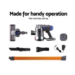 Devanti Cordless Handheld Vacuum Cleaner Stick Handstick Bagless Car 2-Speed LED Headlight (Gold) 15 Devanti Cordless Handheld Vacuum Cleaner Stick Handstick Bagless Car 2-Speed LED Headlight (Gold) -Carbon Offroad Sales 6 kwVh40o CfjHDFs124JH yg