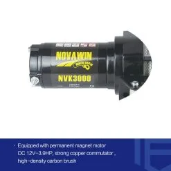 Novawinch K Series Nvk3000 3000lb Electric Winch 12v With Steel Cable For Recovery Utility Atv 4wd -Carbon Offroad Sales 602ZScpnNjpSk8eePC2Sf4OQg