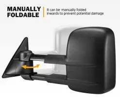 San Hima Pair Extendable Towing Mirrors Fit Toyota Landcruiser 100 Series 1998-2007 Black -Carbon Offroad Sales 7FKUOippEJOwcySupQJ2pzDUQ