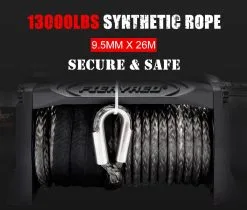 FIERYRED 12V 13000LBS Electric Winch Synthetic Rope 19 FIERYRED 12V 13000LBS Electric Winch Synthetic Rope -Carbon Offroad Sales 8559ICrVI3iIg3tmSt2z4GEEQ