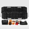 Bunker Indust 10PCS Recovery Kit With 10T Recovery Tracks Black Board -Carbon Offroad Sales 8X lvNYONPfX EfbuJgc Iios