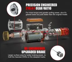 FIERYRED 17500LBS Winch Wireless Synthetic Rope 12V Remote Atv 4WD -Carbon Offroad Sales 9NZar5tCej0yFf3ORYwALUchQ