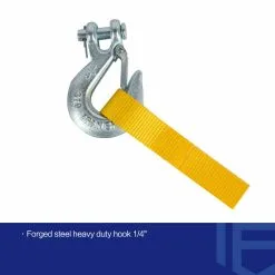 Novawinch T Series Nvt2500 2500lb Electric Winch For Atv & Utv With Steel Cable, Dc 12v -Carbon Offroad Sales A1YNI1Sln694Sir0utJxzqa7E 1