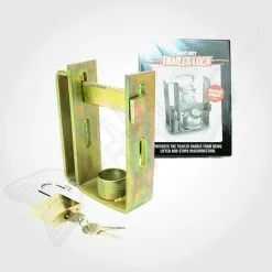 Kaiser Boating Heavy Duty Trailer Tow Ball Coupling Lock ON/OFF With Padlock -Carbon Offroad Sales AnfUoVLRHx5gzwmi1CbhPfAUM