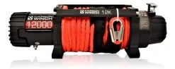 Carbon Offroad 24 VOLT Carbon 12K 12000lb Electric Winch With Synthetic Rope