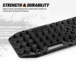 Bunker Indust Pair 10T Recovery Tracks Sand Track With Jack Base Sand Snow Mud Trax 4WD Black -Carbon Offroad Sales BAJIfAGiomO26SK7GCN9ekmfI