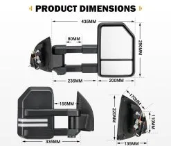 San Hima Pair Towing Mirrors For Ford Ranger Wildtrak MK PX XL XLT XLS 2012-MY2021 21 San Hima Pair Towing Mirrors For Ford Ranger Wildtrak MK PX XL XLT XLS 2012-MY2021 -Carbon Offroad Sales C61NZcdSVwrZxydTi08RRVD24