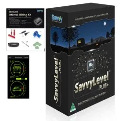 SavvyLevelRV For Motorhomes & DIY Internal Wiring Kit