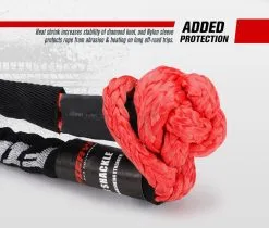 Fieryred Recovery Kit Tow Rope 22mm X 9m Soft Shackle 15T Snatch Block -Carbon Offroad Sales D5iv7jabiBIFjaFp9 EGpPSVM 2