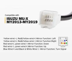 San Hima Pair Chrome Extendable Towing Mirrors For Isuzu MU-X MY2013-MY2019 20 San Hima Pair Chrome Extendable Towing Mirrors For Isuzu MU-X MY2013-MY2019 -Carbon Offroad Sales DT hA47JEgf0mKGU jpy94Noc