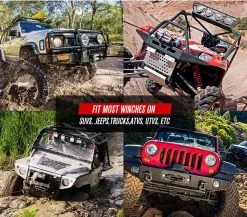 FIERYRED 10MM X 30M Synthetic Winch Rope 20 FIERYRED 10MM X 30M Synthetic Winch Rope -Carbon Offroad Sales DlmDAV U5U7ZN0QB0erYk9jIA