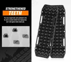 Bunker Indust Recovery Tracks 10 Tons Black + Mounting Pins Truck Roof -Carbon Offroad Sales Dvots60y4TciT1zTsWlvUfzNg 1