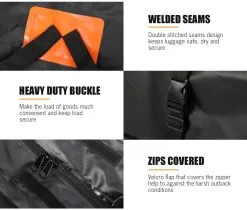 San Hima 428L Car Roof Top Cargo Bag Waterproof Luggage Carrier Storage Travel 18 San Hima 428L Car Roof Top Cargo Bag Waterproof Luggage Carrier Storage Travel -Carbon Offroad Sales F30AOApsCHLWabNarBvWZexJ0