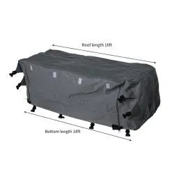 Traderight Group 16-18FT Caravan Cover 4 Layer Campervan Heavy Duty Carry Bag Covers UV -Carbon Offroad Sales F4LJsMnWH v6ir4rY0V1c QS4