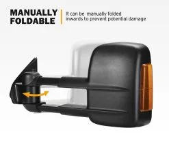 San Hima Pair Extendable Towing Mirrors For Holden Colorado 2008-2011 Black -Carbon Offroad Sales FbI84jy6XmJ3hmRmdHx DU 3Q
