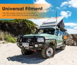 San Hima UHF Antenna 5DB Fibreglass CB 720mm -Carbon Offroad Sales G98Xbh8J4yrMR1v lHD N66DI