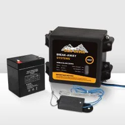 San Hima Break Away System With Battery & Switch Trailer Float Boat Electric Brakeaway