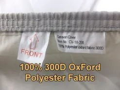 Kaiser Boating Kaiser Heavy Duty 12-14ft Camper Trailer Cover 300D Polyester UV -Carbon Offroad Sales It vu5dkOvSKttJttdCpxkcOo