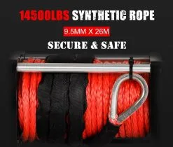 FIERYRED Wireless 14500LBS 12V Electric Winch Synthetic Rope 19 FIERYRED Wireless 14500LBS 12V Electric Winch Synthetic Rope -Carbon Offroad Sales K01TAL9tVT3pDCHknrDfLnyFM