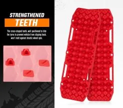 Bunker Indust Recovery Tracks 10 Tons Red Boards + Mounting Pins Truck -Carbon Offroad Sales KQkEenHpBeX6kPDWn6SMtig0 2