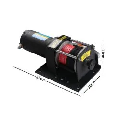 Manan Electric Winch 12V 4WD 3500LB Car Boat Recovery Synthetic Rope Remote -Carbon Offroad Sales Kz9gbRAjFYoxqMfz9qB8O729c