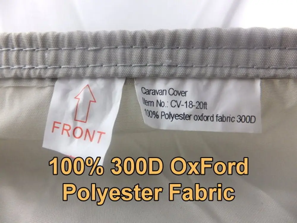 Kaiser Boating Kaiser Heavy Duty 300D Oxford 24-27ft Caravan Cover Waterproof UV 8 Kaiser Boating Kaiser Heavy Duty 300D Oxford 24-27ft Caravan Cover Waterproof UV - Image 6