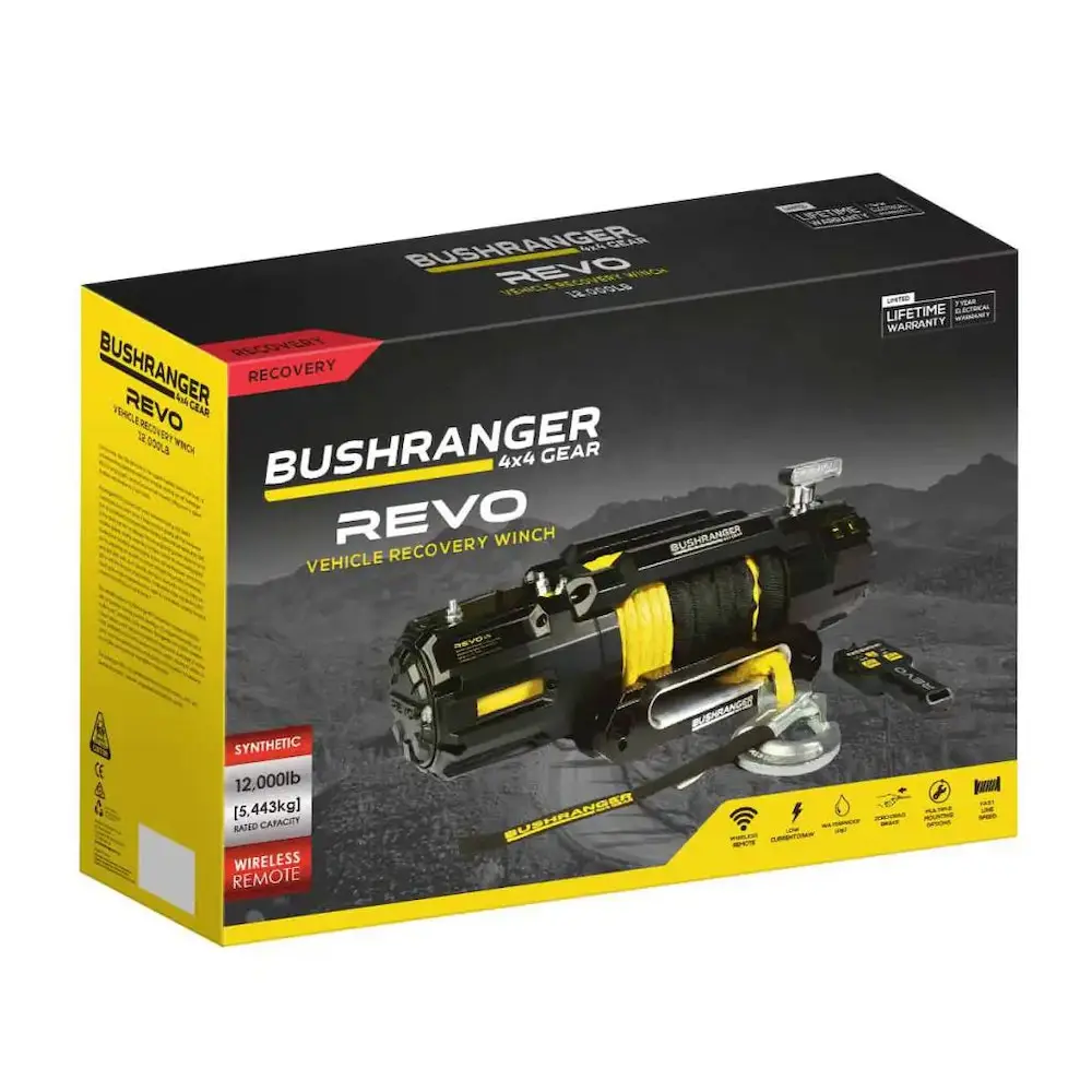 Bushranger - Revo Winch 12,000lb Synthetic 6 Bushranger - Revo Winch 12,000lb Synthetic - Image 4