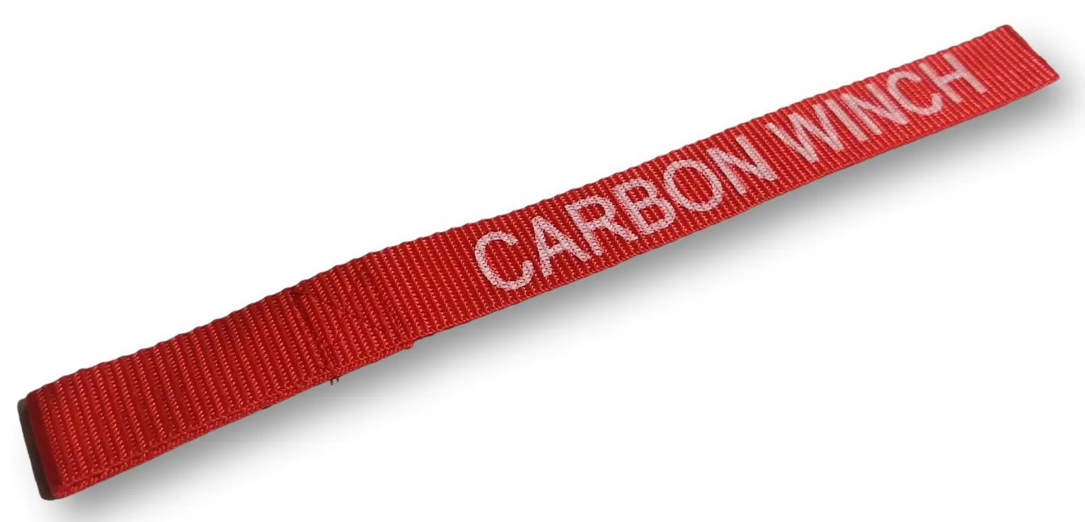 Carbon Offroad Carbon Winch Nylon Hook Strap With Logo 5 Carbon Offroad Carbon Winch Nylon Hook Strap With Logo - Image 3