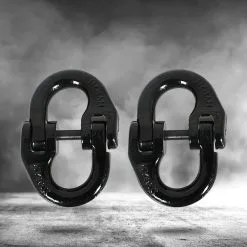 Traderight 2PCS Tow Hitch Hammer Lock Grade 80 Safety Chain Link Coupler 5.3T -Carbon Offroad Sales LpX7dzwb vCWhJLMfdGIVeblo