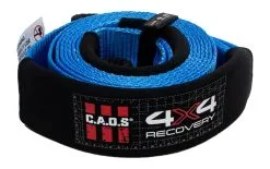 CAOS Recovery Gear CAOS 10T Tree Saver / Winch Extension / Equalizer Strap 75mm X 5m (Blue)