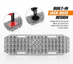 Bunker Indust Pair Recovery Tracks Sand Track With Jack Base 10T Grey -Carbon Offroad Sales MeepEiRa DDki0uu9cgwjsKCA