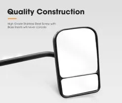 San Hima 2x HMulti Fit Clamp On Towing Mirrors -Carbon Offroad Sales NShbsLIyfur8cHHOlki9JVVls