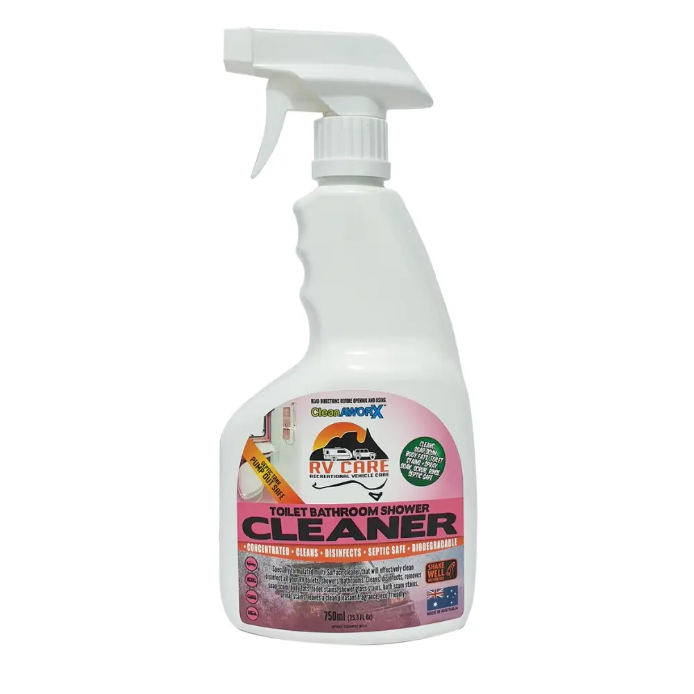 CleanAWORX - RV Care Toilet Shower Bathroom Cleaner Disinfectant 750 Ml 3 CleanAWORX - RV Care Toilet Shower Bathroom Cleaner Disinfectant 750 Ml