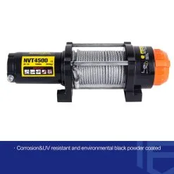 Novawinch T Series Nvt4500 4500lb Electric Winch For Atv And Utv With Steel Cable, Dc 12v 19 Novawinch T Series Nvt4500 4500lb Electric Winch For Atv And Utv With Steel Cable, Dc 12v -Carbon Offroad Sales Oxlg2lumORs2LtAerCxKpcD3s