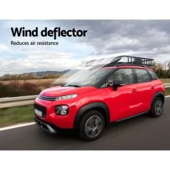 Giantz Universal Roof Rack Basket Car Luggage Carrier Steel Vehicle Cargo 112cm -Carbon Offroad Sales PDRwySWMAPCXb1bdv zAslI4c