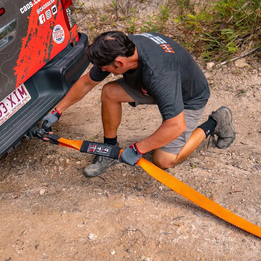 CAOS Recovery Gear CAOS 8T Snatch Strap 75mm X 9m (Orange) 8 CAOS Recovery Gear CAOS 8T Snatch Strap 75mm X 9m (Orange) - Image 6