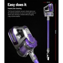 Devanti Handheld Vacuum Cleaner Cordless Handstick Stick 2-Speed Car Vacuum 150W -Carbon Offroad Sales RH9BDkNDK nPe5RpVnFMFD20