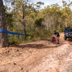 CAOS Recovery Gear CAOS 10T Tree Saver / Winch Extension / Equalizer Strap 75mm X 5m (Blue) -Carbon Offroad Sales Rb DjT9O7OHFZAXknmgD29 Cs
