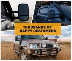 San Hima Pair Extendable Towing Mirrors Fit Toyota Landcruiser 100 Series 1998-2007 Black -Carbon Offroad Sales S2JUtSYkLRvzlIziTXbtGbofQ