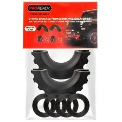 Pro Ready PROREADY 2pcs Shackle Protector And 4 Isolators (Black) -Carbon Offroad Sales SooMCiOk8eYRx0Af6nfag51HY