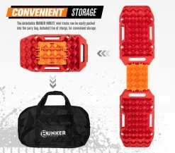 Bunker Indust Recovery Tracks Sand Track 15T 4WD Car Accessories 4x4 Red -Carbon Offroad Sales TQ lpX7MPs3LkqJrEdwdSfcE 1