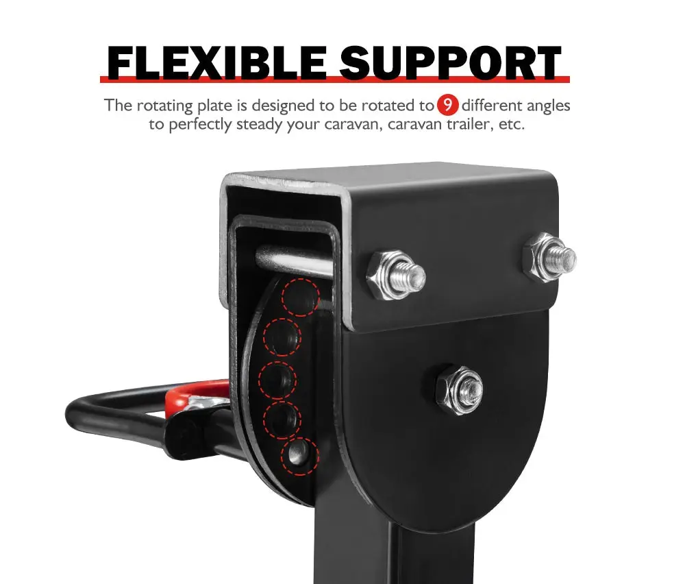 San Hima 4x 400mm Corner Legs Drop Down W/Handle Steel Base 1200LBS 6 San Hima 4x 400mm Corner Legs Drop Down W/Handle Steel Base 1200LBS - Image 4